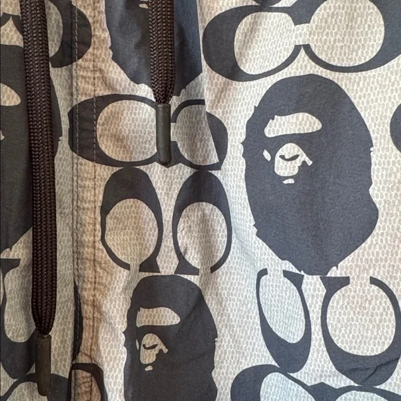 BAPE x Coach shorts